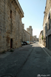 Aigues-Morte - A street inside the ramparts