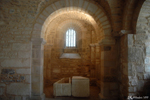 The crypt of the Saint-Pierre de Flavigny-sur-Ozerain abbey