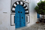 Sidi-bou-Said - Blue door. Blue is the reference colour of Sidi-bou-Said