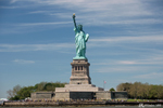The Statue of Liberty in its entirety on Rhodes Island