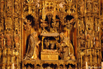 Séville - Détail du Retable de la grande chapelle dans la Cathédrale Notre-Dame du Siège