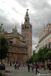 Séville - La Giralda, extérieur de la Cathédrale Notre-Dame du Siège 