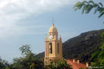 Propriano, Corse-du-Sud - Horloge en haut d'une église