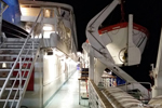 Ferry entre Golfo-Aranci et Livourne - La tranquillité la nuit sur le ferry