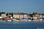 Barfleur - The fishing boats have returned and give colour to Barfleur