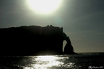Etretat - Get closer to the hollow needle. Listen, you may hear Arsène Lupin's gramophone