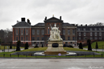 The statue of Queen Victoria in Kensington Palace in Hyde Park