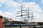 The other side of the "Cutty Sark". This is a panoramic view