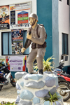Anda - Statue d'un soldat
