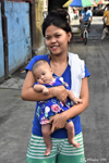 Philippine et son bébé