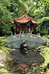 Pavillon chinois dans le jardin chinois à Lazienki