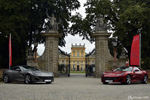Warsaw - the classic photo of Ferraris in front of the Wilanów Palace