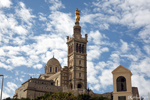 Notre Dame de la Garde, Marseille - Notre Dame de la Garde overlooking Marseille, patron saint of sailors