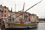 Traditional boats, Martigues - These boats were used to fish on the Etang de Berre