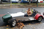 Une voiture construite de ses mains