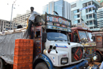Mumbai - The driver waits for the end of the load before leaving for a distant destination