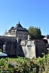 Le mur d'enceinte du Château des Ducs de Bretagne