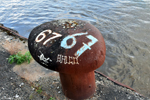 A mooring cock. A number 67 that may have some meaning
