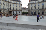 Une piste de roller monumentale squatte la place Graslin