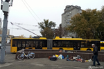 The trolleybus