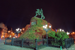 Bohdan-Khmelnytsky statue on Sofiyivska Square