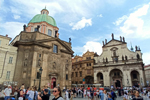 Eglise Saint-François d'Assise et église Saint-Sauveur de Prague