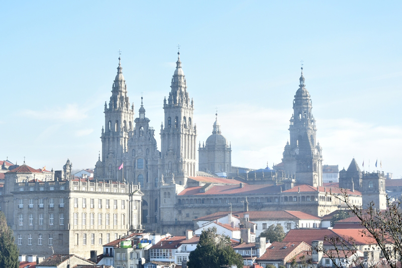 Santiago, Spain and February