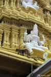 Singe sur le temple Sri Chamundeshwari Devi
