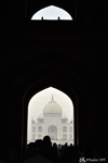The Taj Mahal through the Great Gate