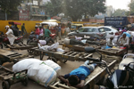 Mumbai - La sieste à Chandni Chowk